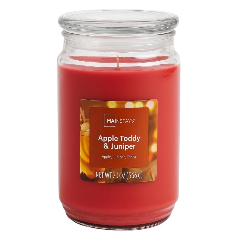 WM Main Svíčka ve skle 566g Apple Toddy&Junipr (4/krt)