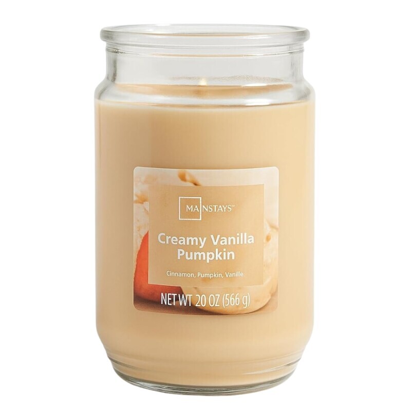 WM Main Svíčka ve skle 566g Creamyvan Pumpkin (5/krt)