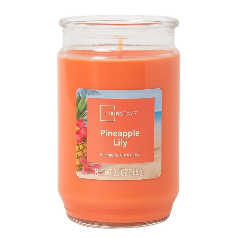 WM Main Svíčka ve skle 566g Pineapple Lily (5/krt)