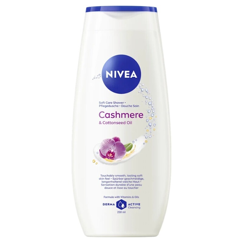 Nivea 250ml SG N F Cashmere&Cottonseed Oil (24/krt)