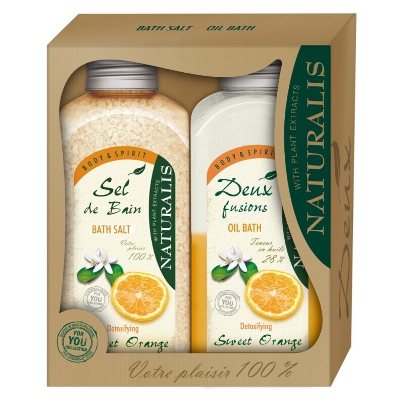 Naturalis Dár.sada do koupele 1800ml Orange (6/krt)