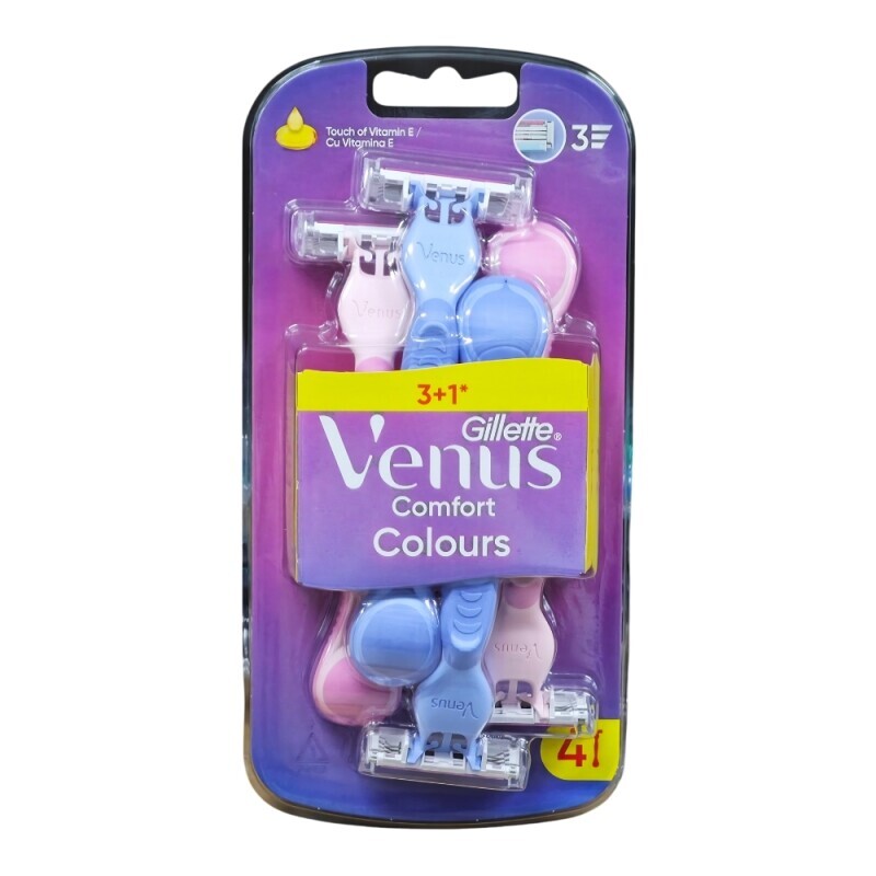 Gillette Venus 3 jednorázové holítko Colours (6/bal)