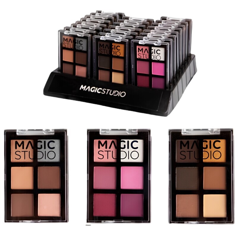 Magic Studio Eyeshadow Pallette 6 Colours (24/bal)