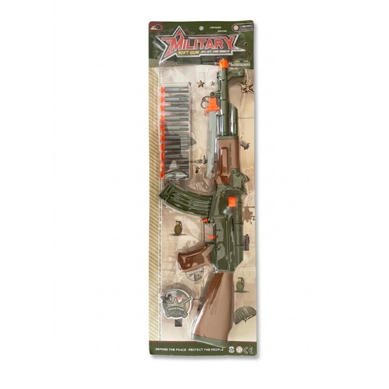 Puška AK-47 s pěnové šipky（48/krt）
