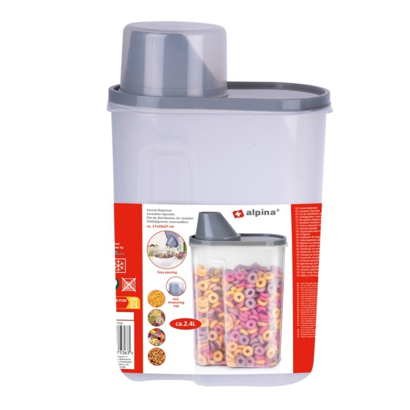 Dávkovač cereálií 2,4l(12/krt)
