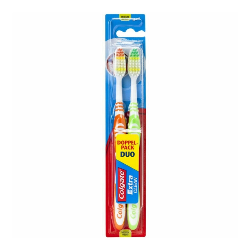 Colgate Zubní kartáček Extra Clean 2ks Medium N (12/krt)