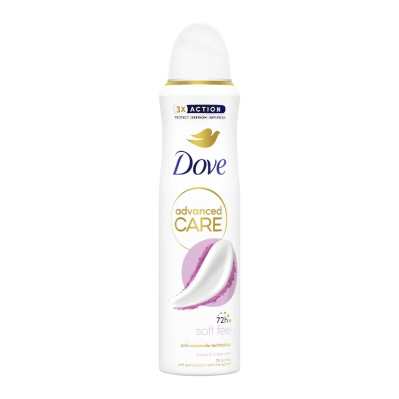 Dove 150ml Sprey AP Sprey Soft Feel N (6/krt)