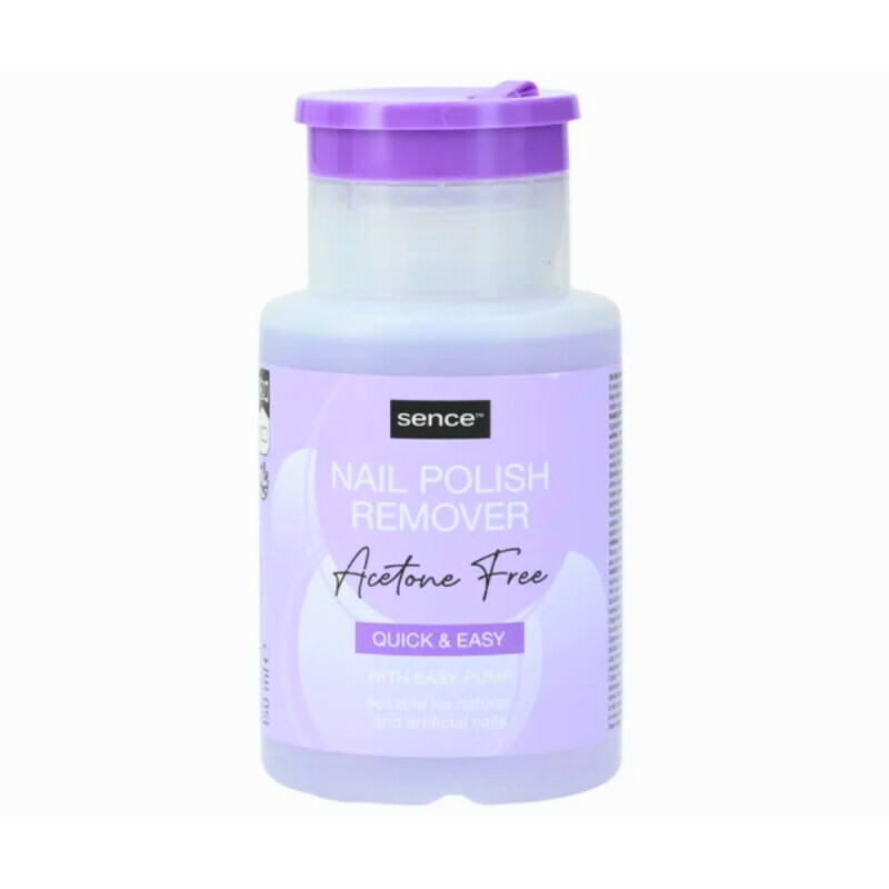 Sence Odlakovač na nehty 150ml Pumpička Bez Acetonů N (12/krt)