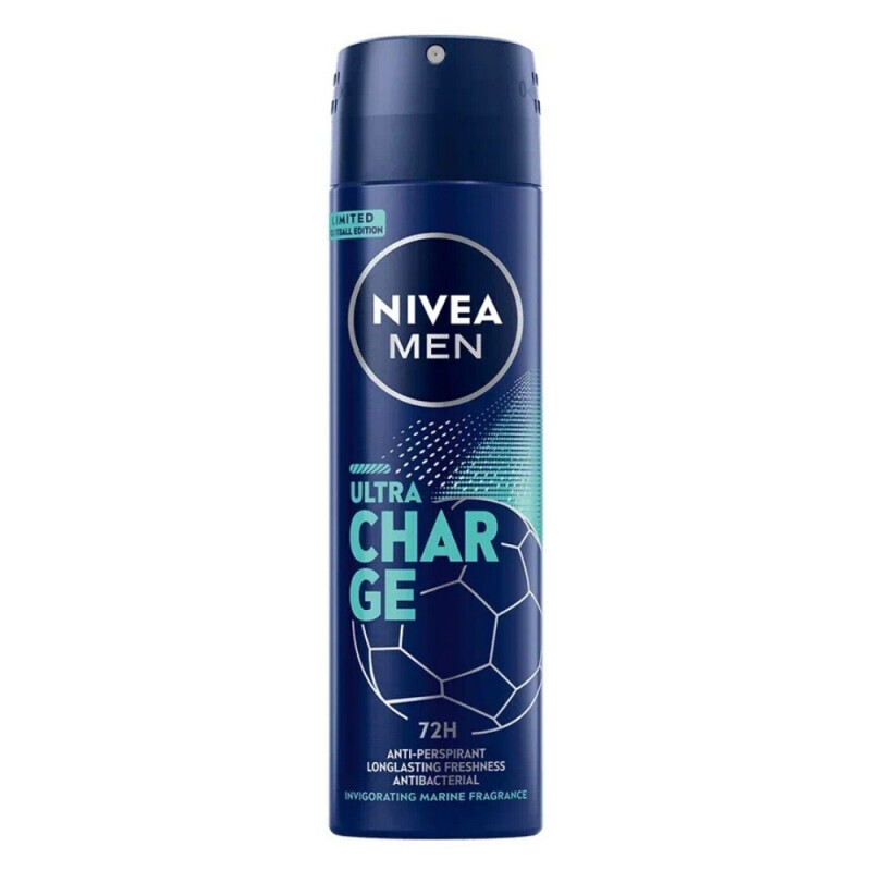 Nivea 150ml Spray M AP Ultra Charge (30/krt)