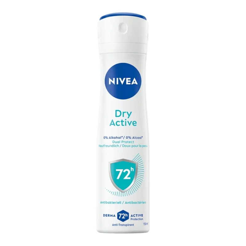 Nivea 150ml Spray N F AP Dry Active (30/krt)