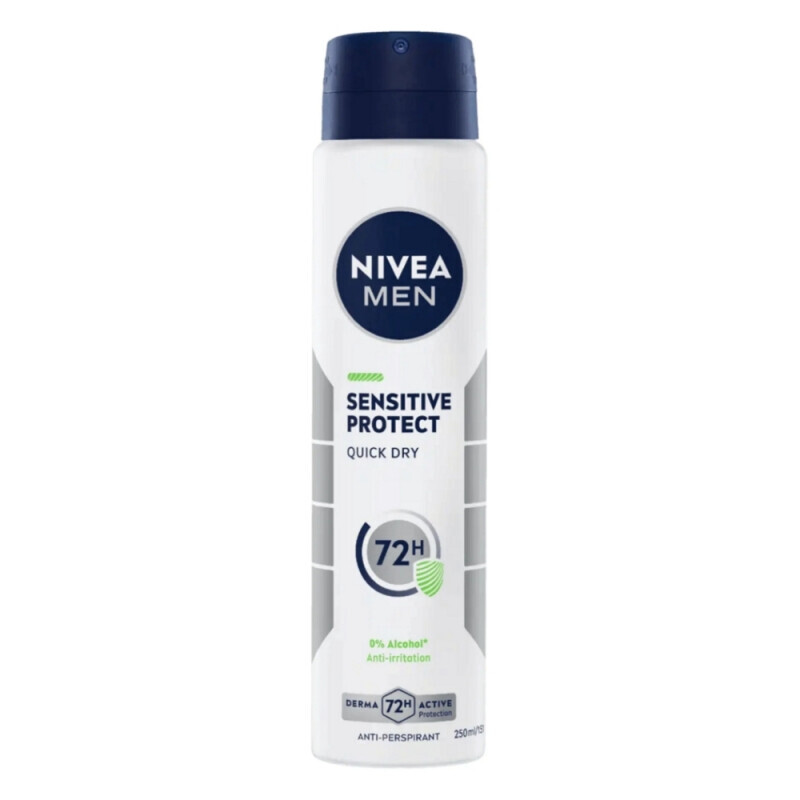 Nivea 150ml Spray N M AP Sensitive Protect (30/krt)