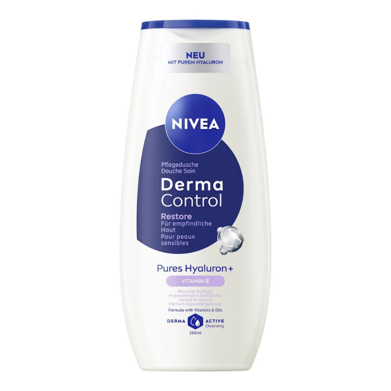 Nivea 250ml SG N Creme Sensitive Pures Hyaluron (24/krt)