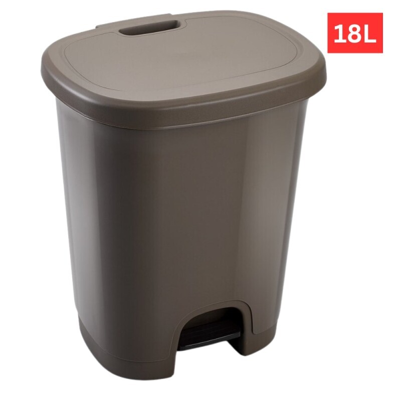 P.Forte Koš odpadkový 18l Hnědá (1/krt)