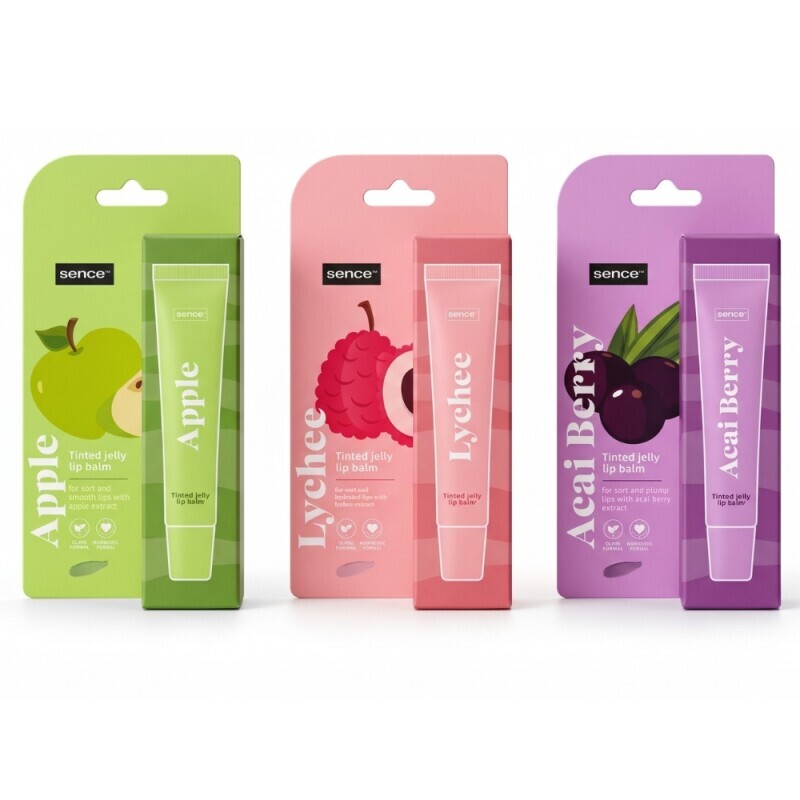 Sence Balzám na rty 15ml The Good Recipe 3ass N (36/krt)