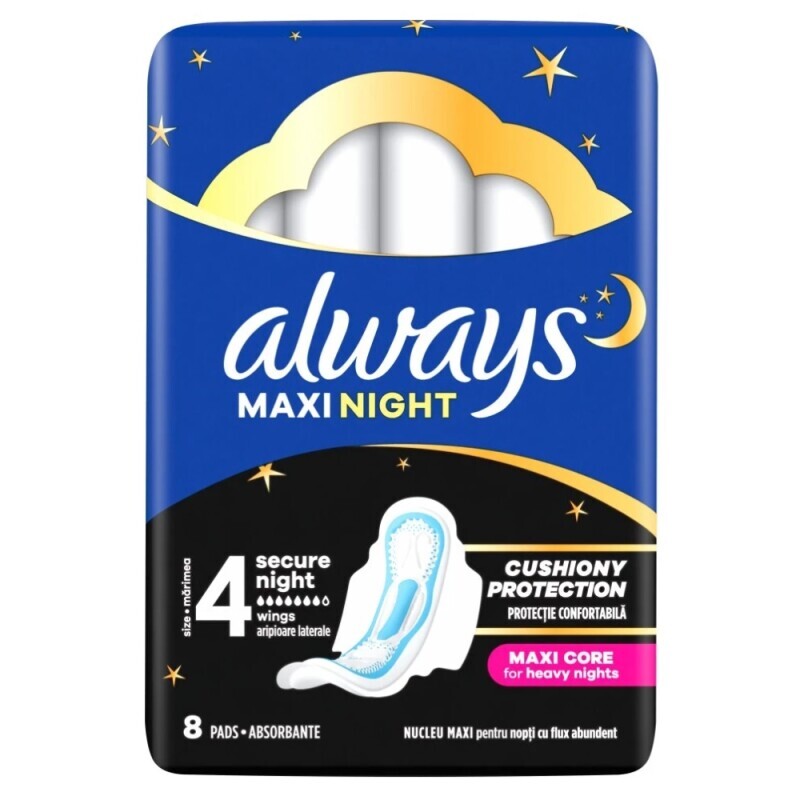 Always Vložky Classic Night 8ks (16/krt)