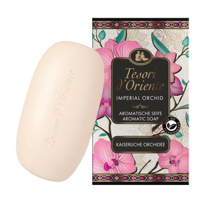 Tesori d´Oriente 125g N Mýdlo tuhé Imperial Orchid (24/krt)