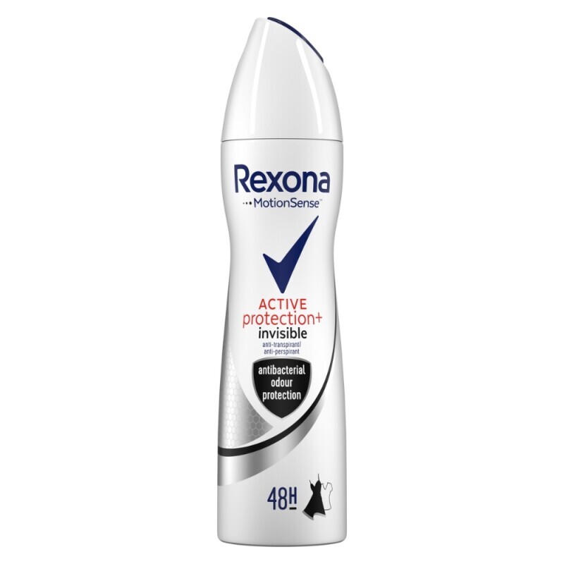 Rexona 150ml Spray CZ AP F Active Prot+Invis (6/krt)