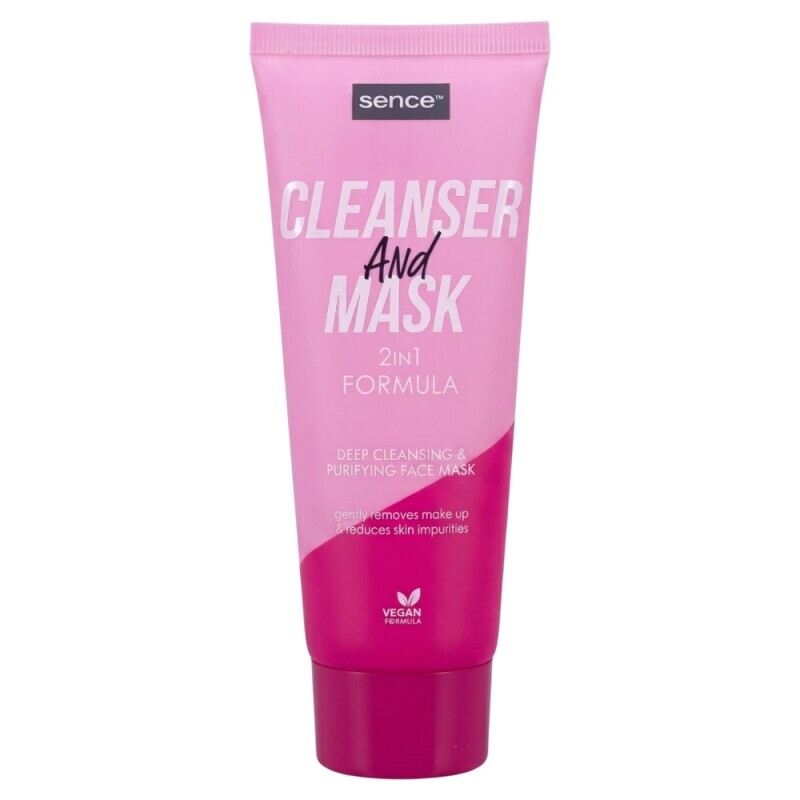 Sence Maska na pleť N 100ml 2in1 Cleanser+Mask Glow Girls (24/krt)