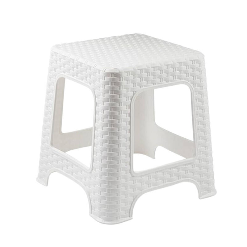 P.Forte Stolička plast Rattan White