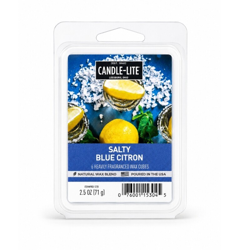 WM Main Wax melt 56g Salty Blue Citron (10/krt)