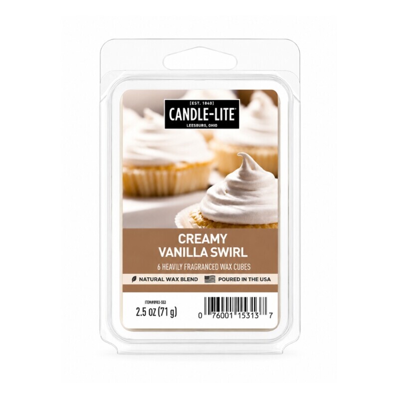 WM Main Wax melt 56g Creamy Vanilla  Swirl (10/krt)