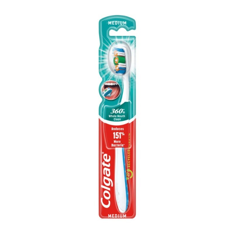Colgate Zubní kartáček 360° Clear Medium N (12/bal 72/krt)