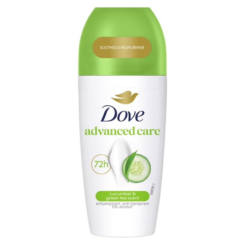 Dove 50ml Roll-On CZ AP Advanced Cucumber (6/krt)