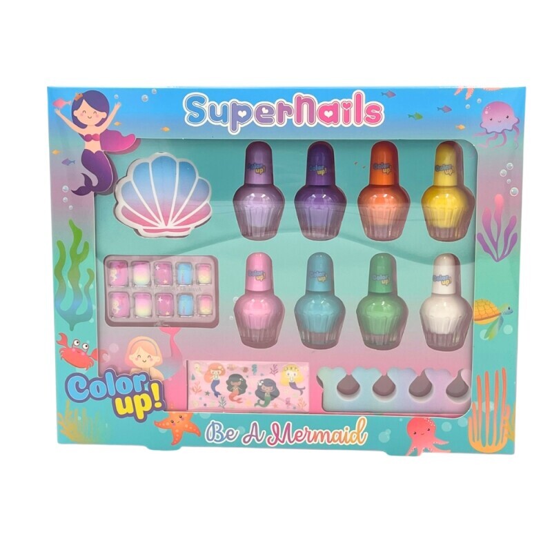 COLOR UP! Mermaid Sada na nehty N (12/krt)