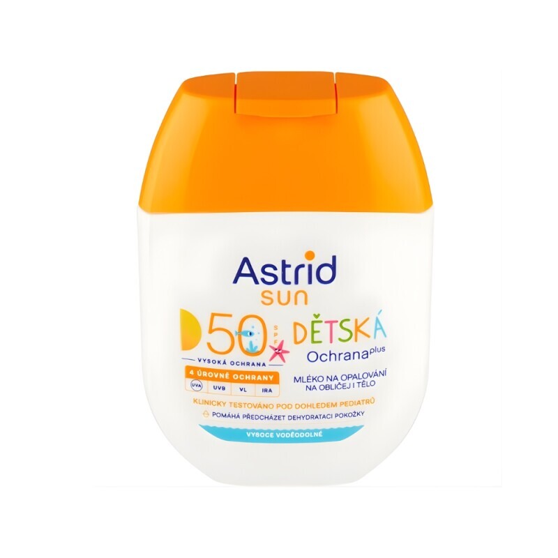 Astrid Sun 60ml Dětské mléko na opalování OF 50
