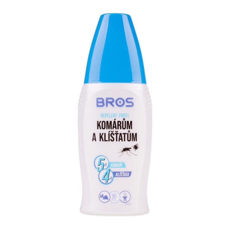 Bros 100ml repelent proti komárům a klíšťatům (12/krt)