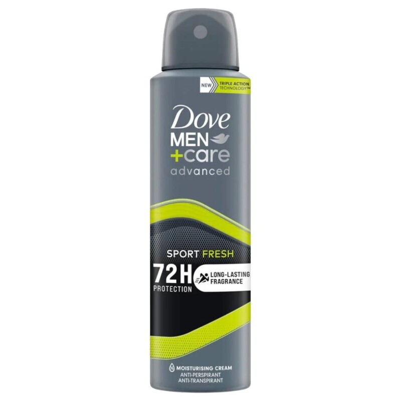 Dove 150ml Spray Advance AP M Sport Fresh (6/krt)