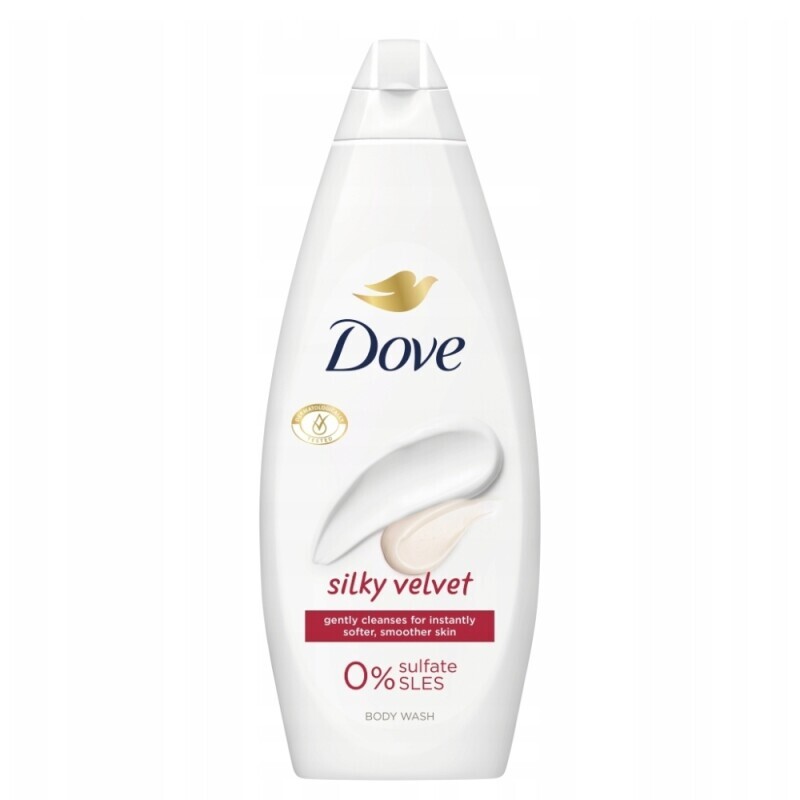 Dove 720ml SG CZ F Silky Velvet (12/krt)