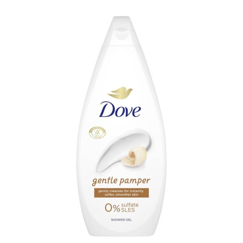 Dove 250ml SG F Gentle Pamper (12/krt)