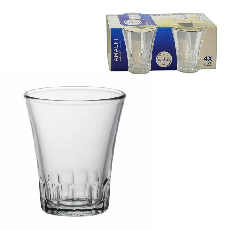 Sklenice na panáky 90ml 4ks (12/krt)