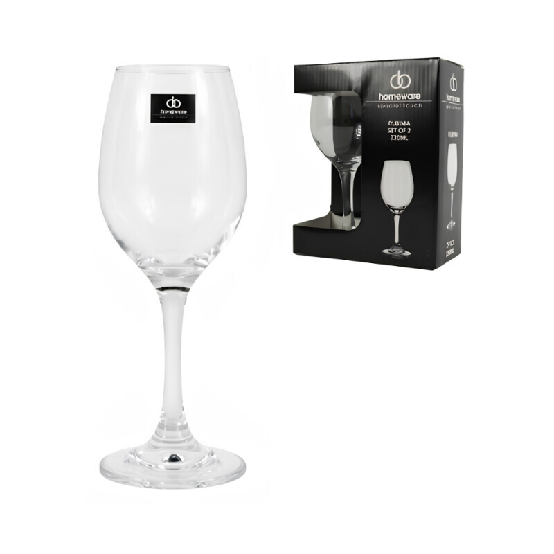 Sklenice na víno 330ml 2ks (24/krt)