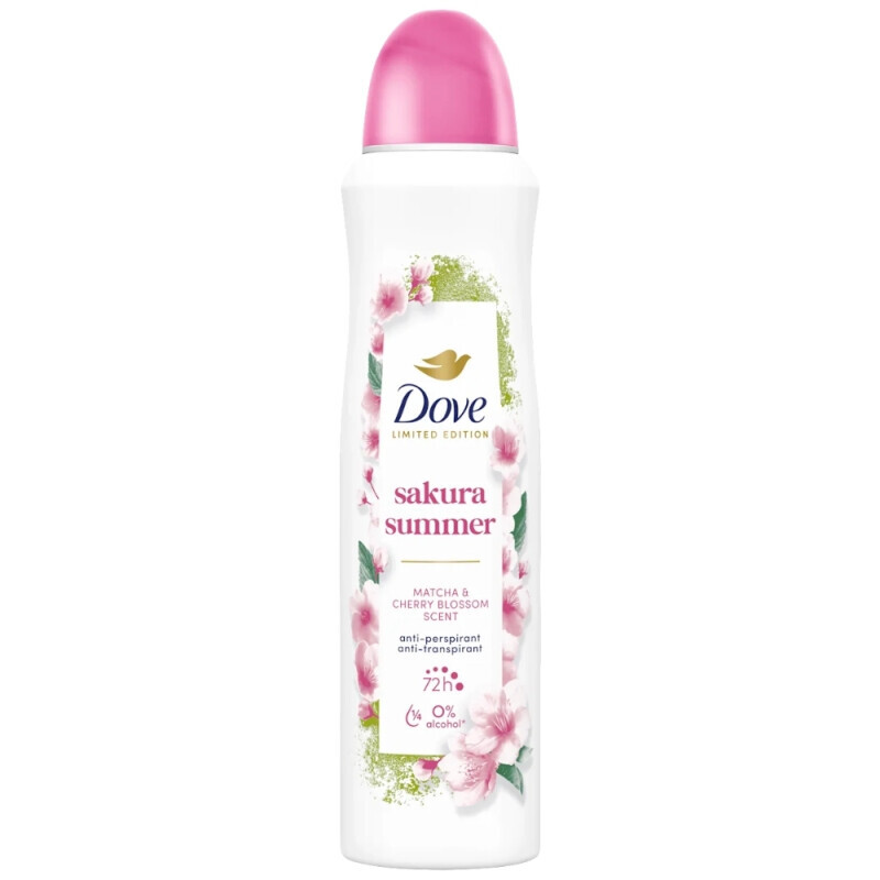 Dove 150ml Spray CZ AP F Advanced Care Sakura Summer (6/krt)