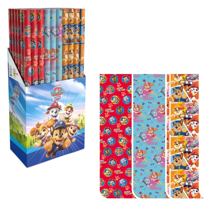 Balicí papír 200*70cm Pawpatrol (60/krt)