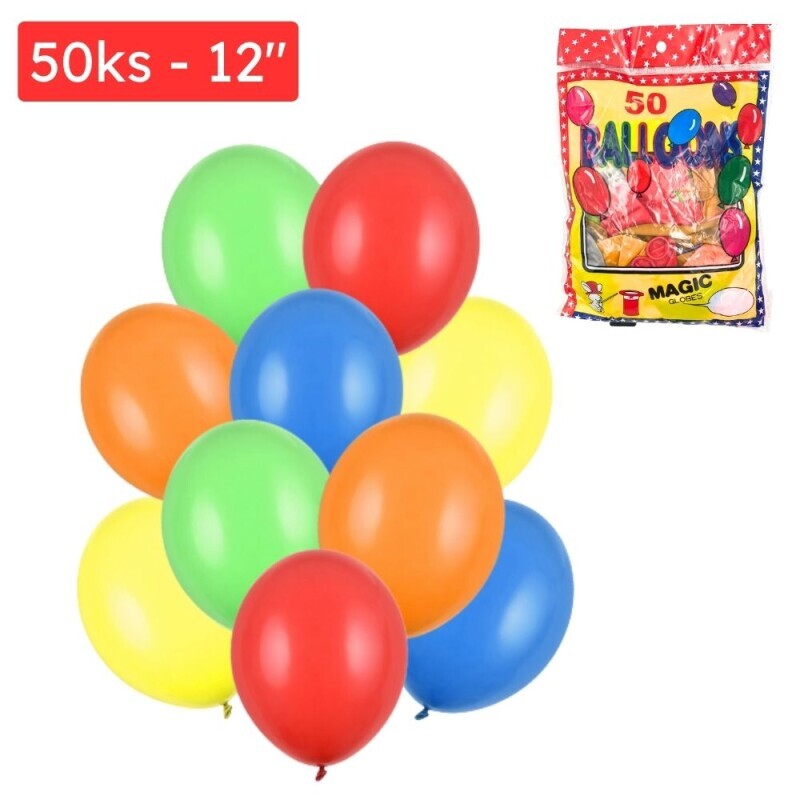 Balónky 50ks/12" (200/krt)