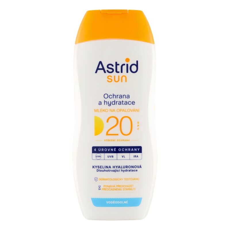 ASTRID SUN Hydratační mléko na opalování OF 20 200 ml
