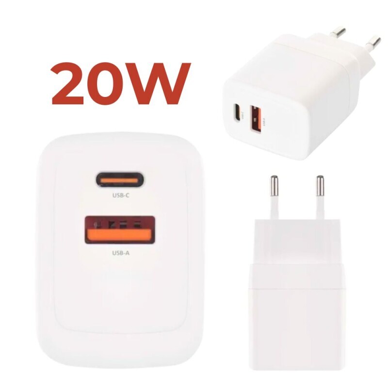 Usb Adaptér Síť Gan Pd 20W, Ac