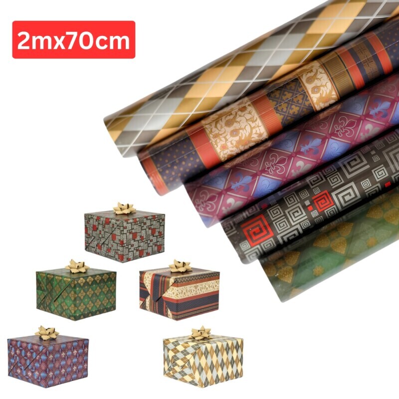 Pol-Mak Balicí papír 2m*70cm 5ass P2 26 (50/krt)