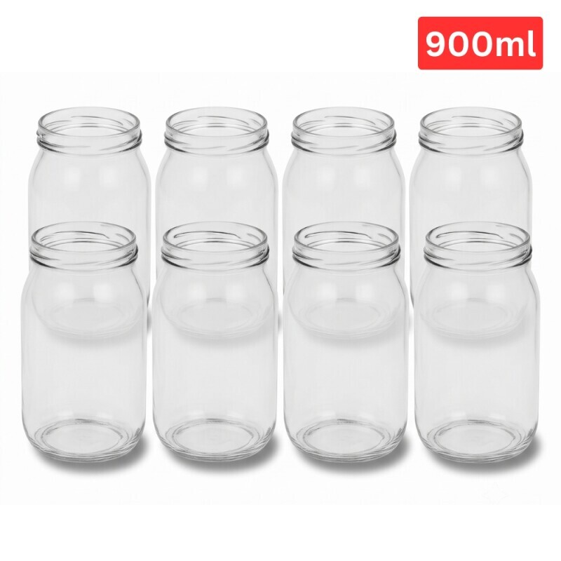 Sklenice zavařovací 900ml Ø82 8ks