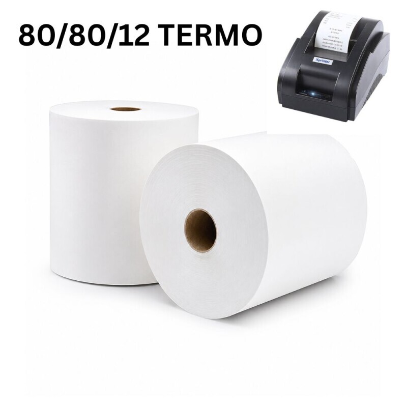 Kotouček do pokladny 80/80/12 TERMO (5/bal)
