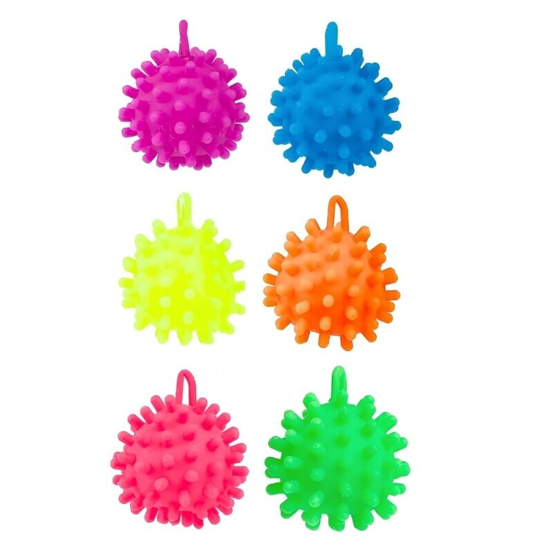 PUFFERZ Míček mačkací 9cm 6ass(12 / 48/krt)