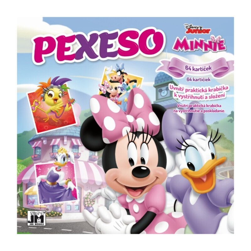 Pexeso v sešitu Minnie