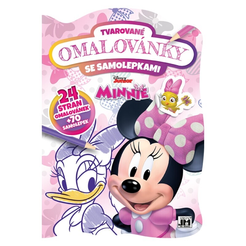 Tvarované omalovánky Minnie