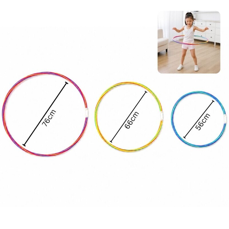 Play Out Hula Hop 56*66*76cm 3ass(24/krt)
