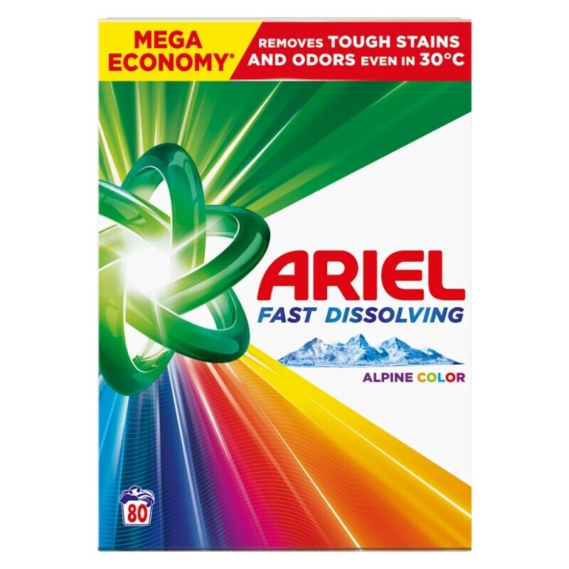Ariel prášek Color 4.4kg/80PD BOX