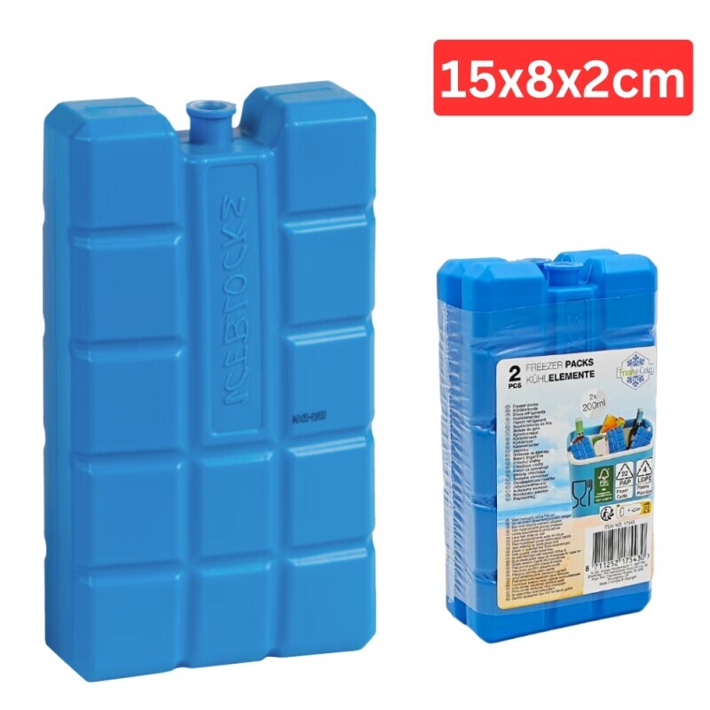 Chladicí vložka 2x200ml 8x2x15cm (24/krt)