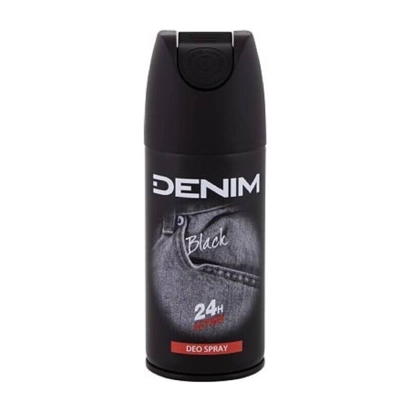 Denim 150ml Deospray Black (12/krt)